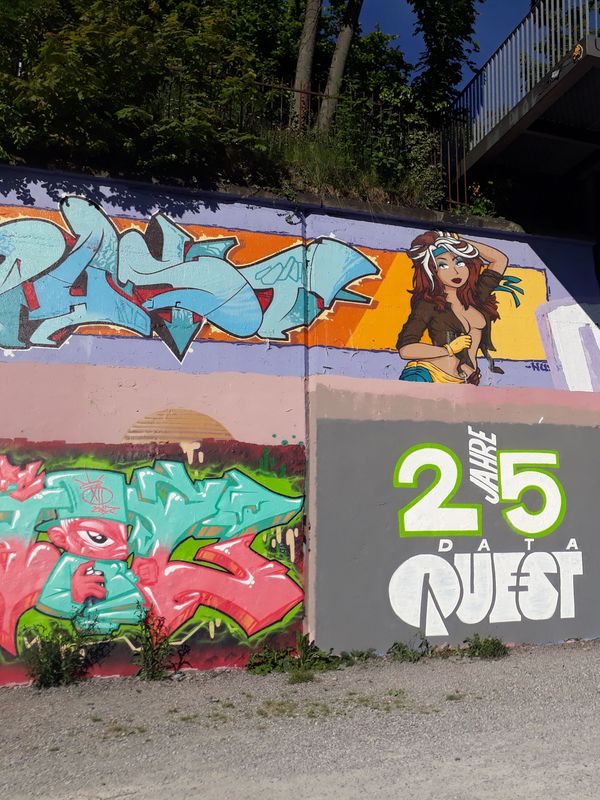 Mood image for Oberer Letten: Sprayer rächen sich an kommerziellem Werbe-Graffiti
