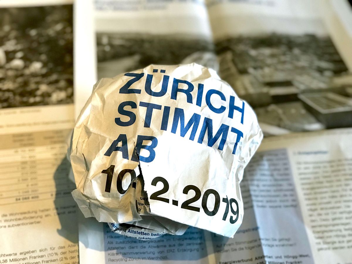 Mood image for Zürich stimmt ab: Wassergesetz, Neubau Alterszentrum und Energieverbund