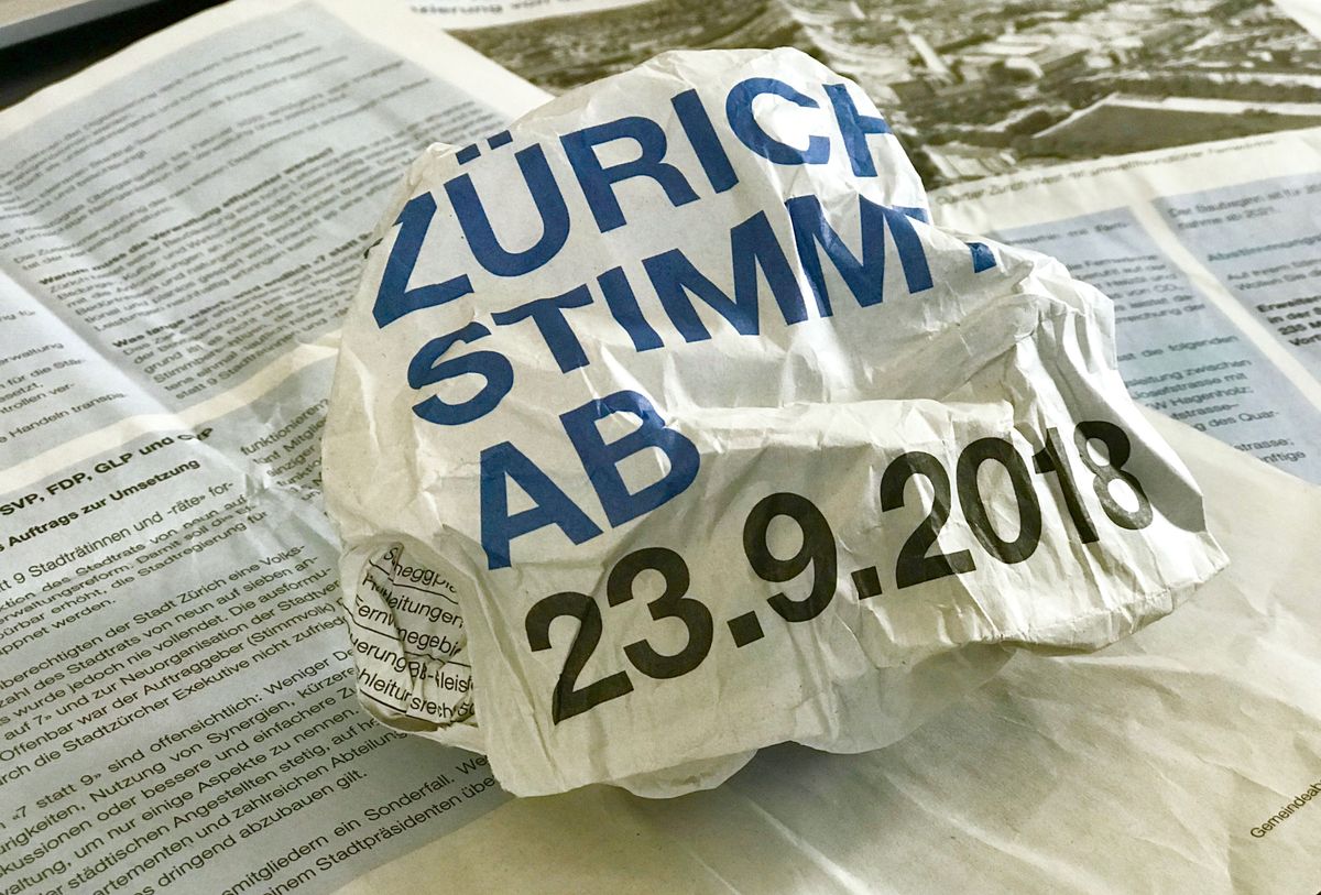 Mood image for Zürich stimmt ab: Verkleinern wir den Stadtrat und erweitern die Fernwärme?