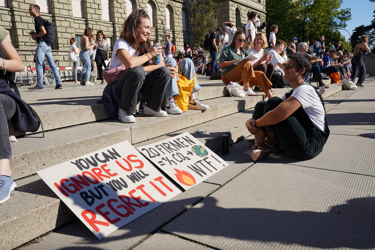 Article image for Klimastreik in Zürich: «Die Zeit läuft uns davon»