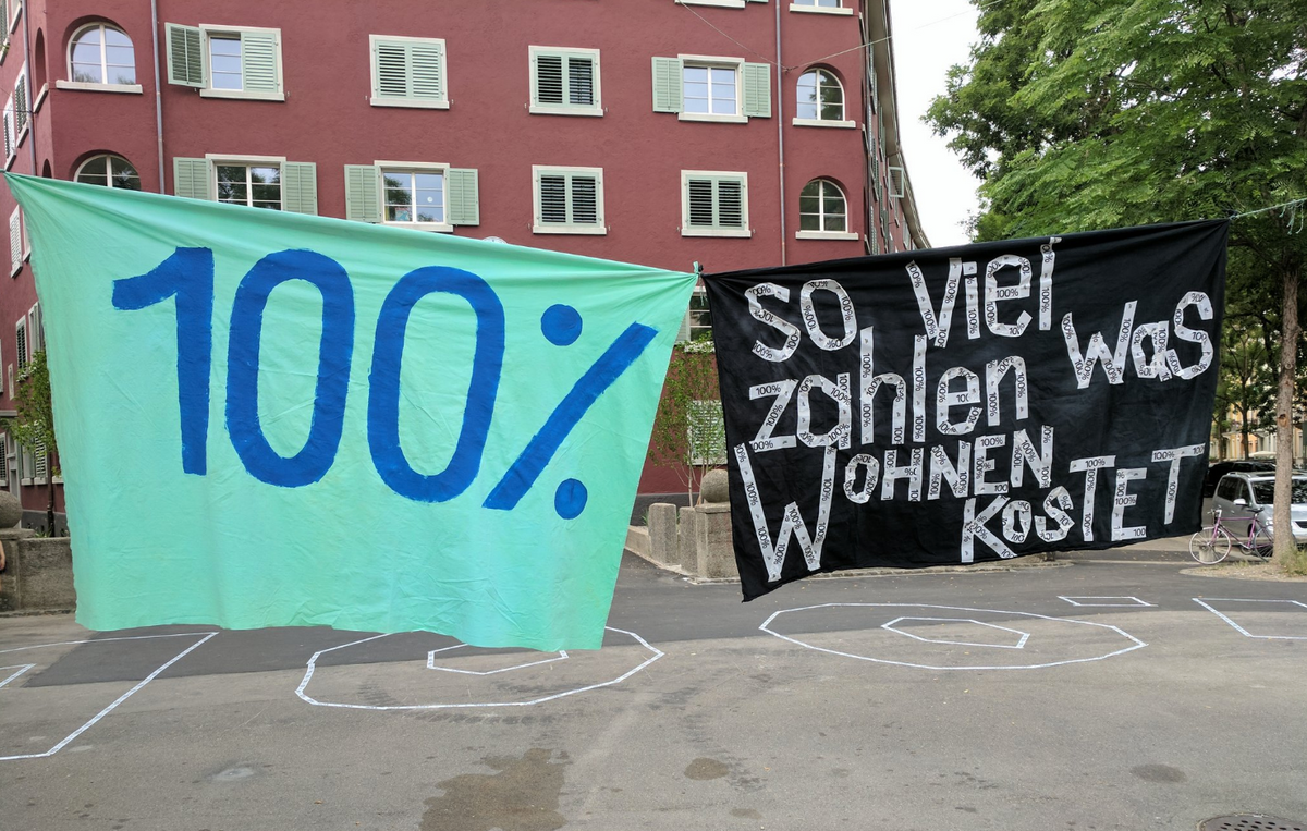 Mood image for Verein «Noigass» lanciert Volksinitiative für 100% günstige Wohnungen