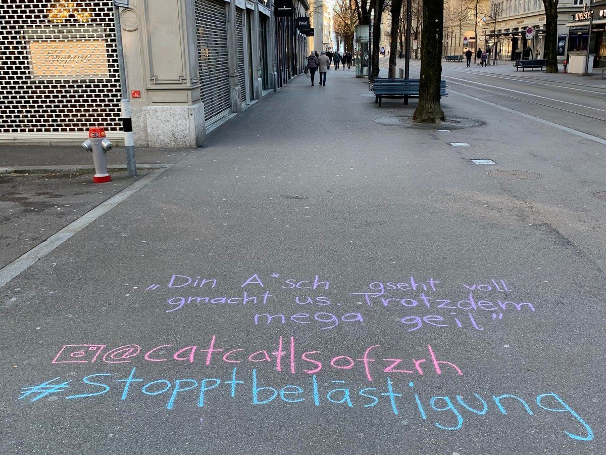 Mood image for «Eh yo, wetsch gschwängered werde?»: Catcalling in Zürich