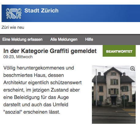Article image for «Motz-App» für ein sauberes Zürich - Bünzlitum im 21. Jahrhundert