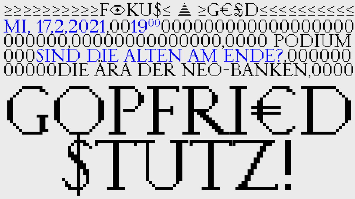 Article image for Save the Date: Fokus Geld