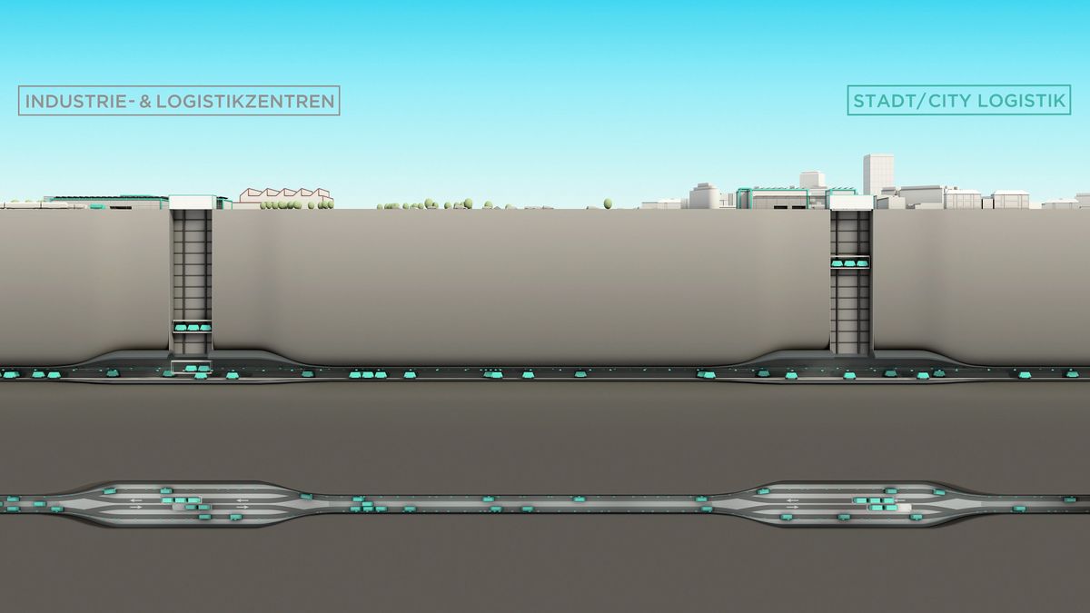 Article image for Die unterirdische Gütermetro: Cargo sous terrain