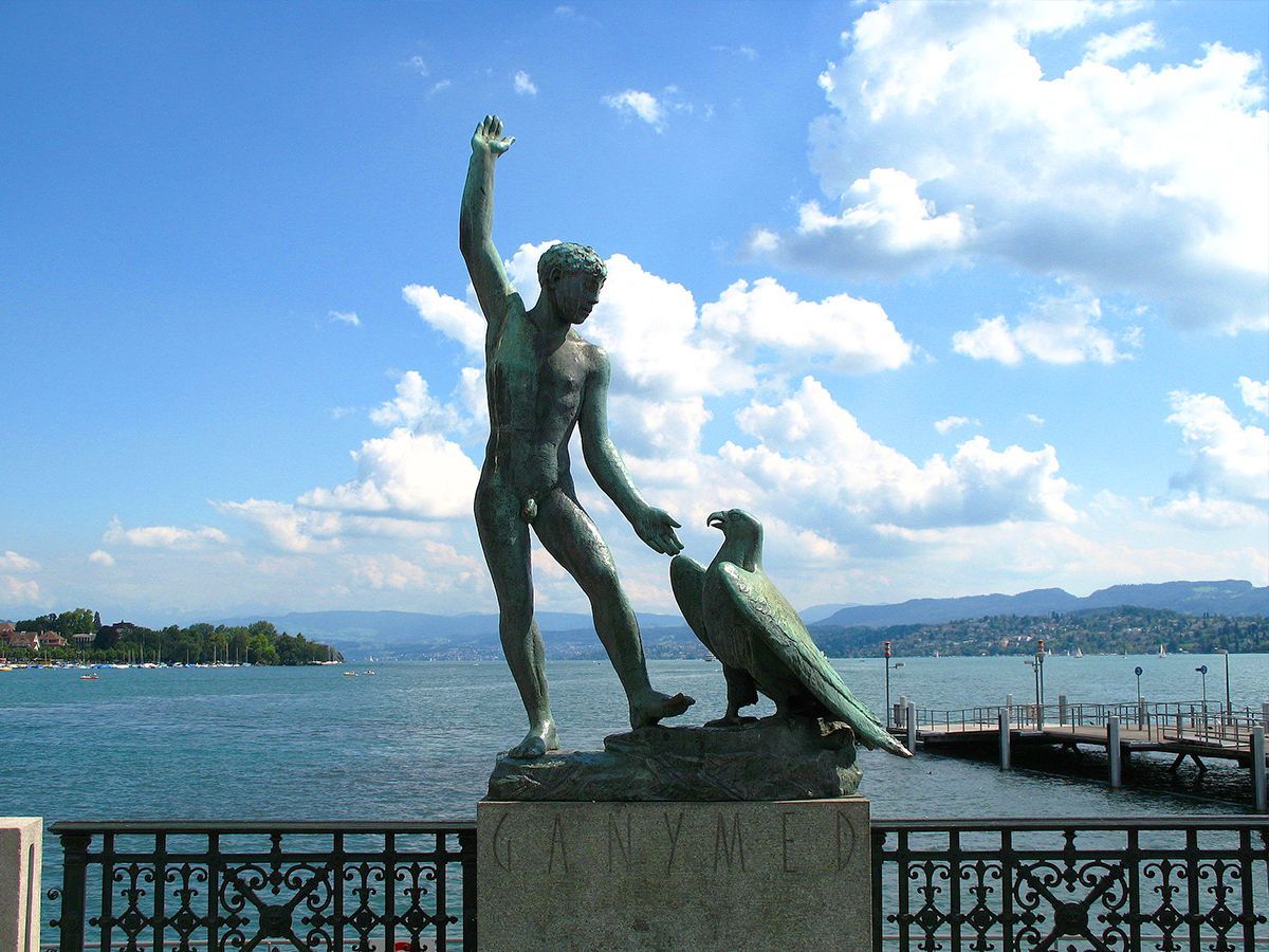 Mood image for Denkmal: mal denken #4: Ganymed, die Schwulenikone am See