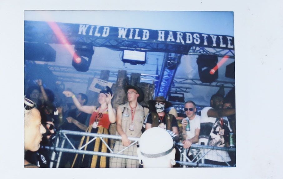 Mood image for Die Street Parade 2018 in Polaroid