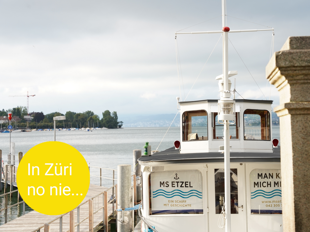Mood image for Als Tourist auf dem Zürichsee: Von Spareribs, Federer und «Käptn’s Wy»